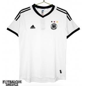 Německo 2002-2003 Retro Domácí Dres Krátký Rukáv Německo 2002-2003 Retro Domácí Dres Krátký Rukáv
